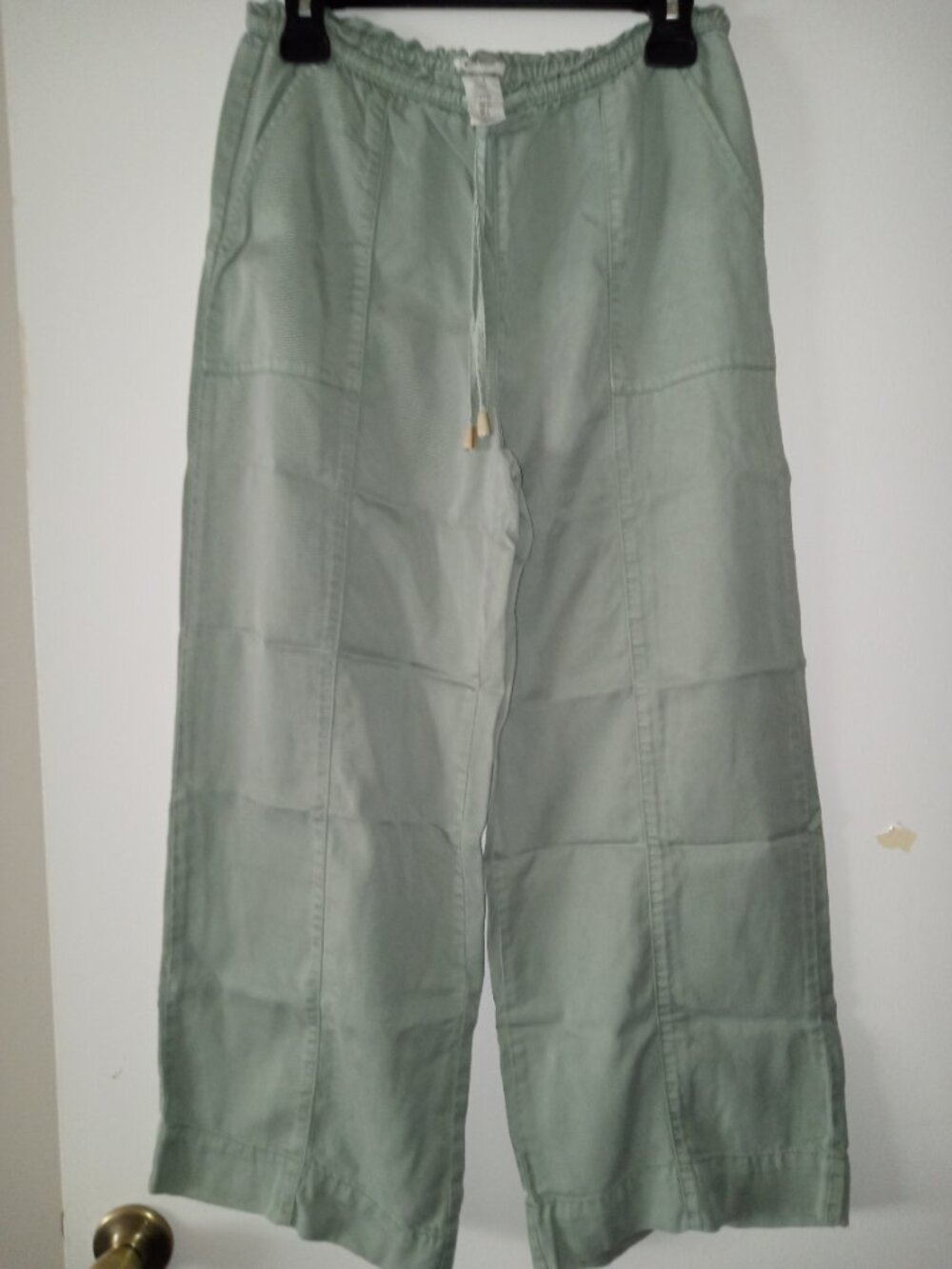 JOIE elastic waist ~ drawstring wide leg pants ~ washed but unworn ~ comfortable